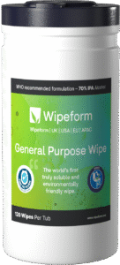 Wipeform Cannister
